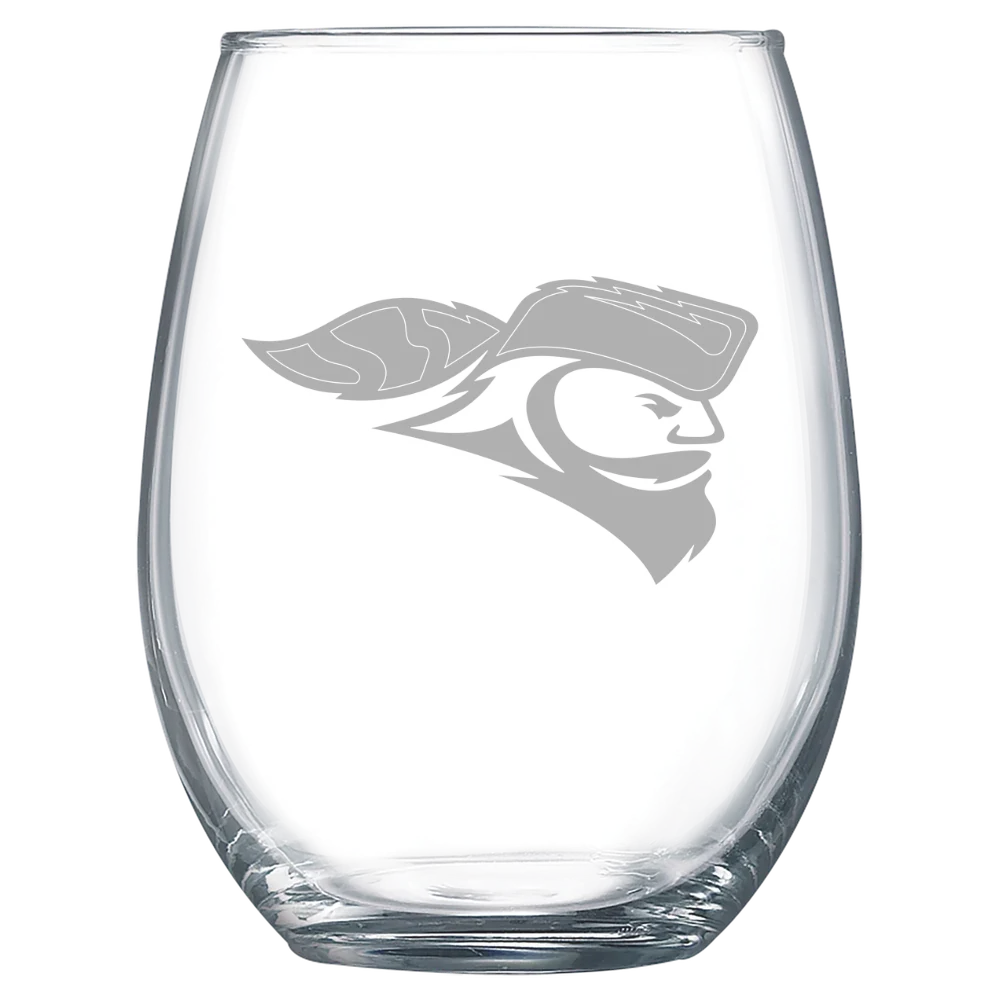 Carroll University (Wisconsin) Polar Camel 15 oz. Stemless Wine Glass