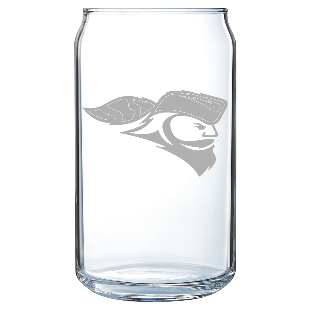 Carroll University (Wisconsin) Polar Camel 16 oz. Can Glass
