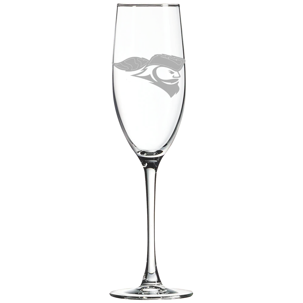 Carroll University (Wisconsin) Polar Camel 8 oz. Champagne Flute
