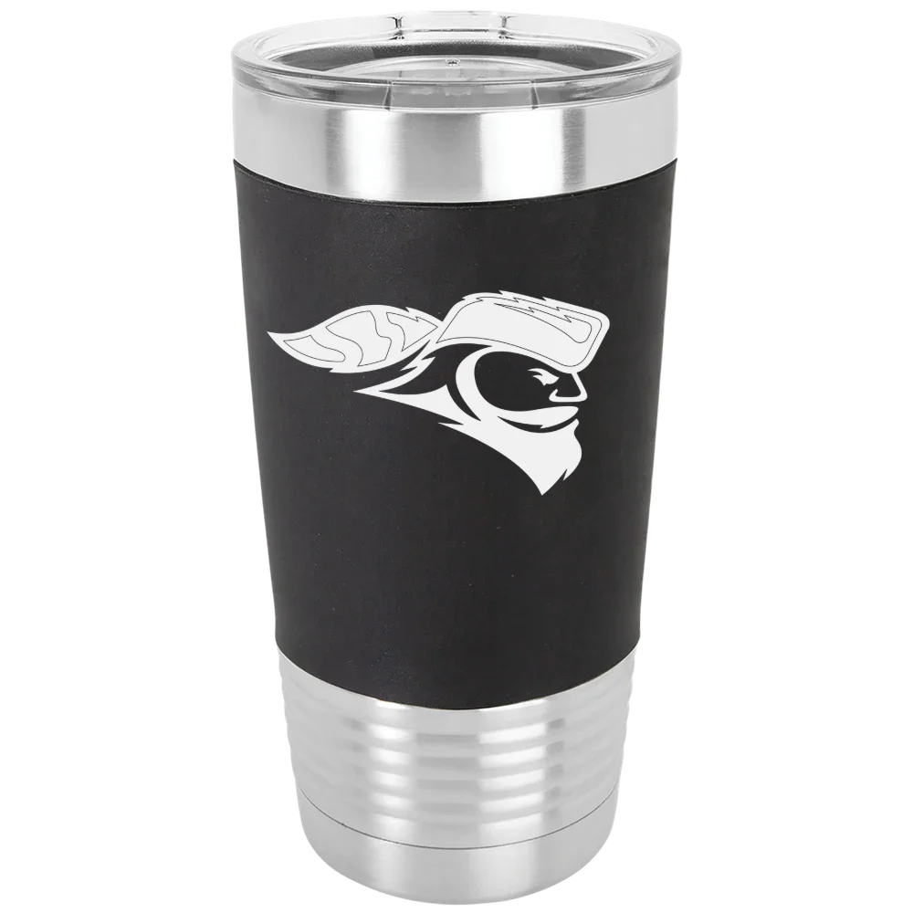 Carroll University (Wisconsin) Polar Camel 20 oz. Silicone Grip Tumbler with Standard Lid