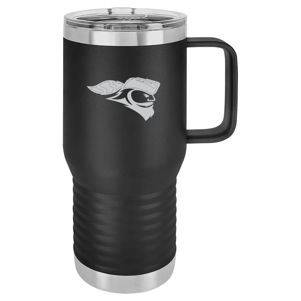 Carroll University (Wisconsin) Polar Camel 20 oz. Travel Mug with Slider Lid