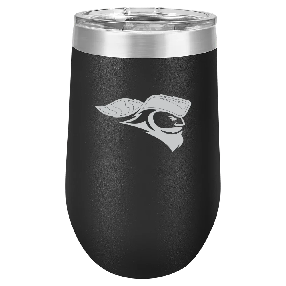 Carroll University (Wisconsin) Polar Camel 16 oz. Stemless Wine Tumbler