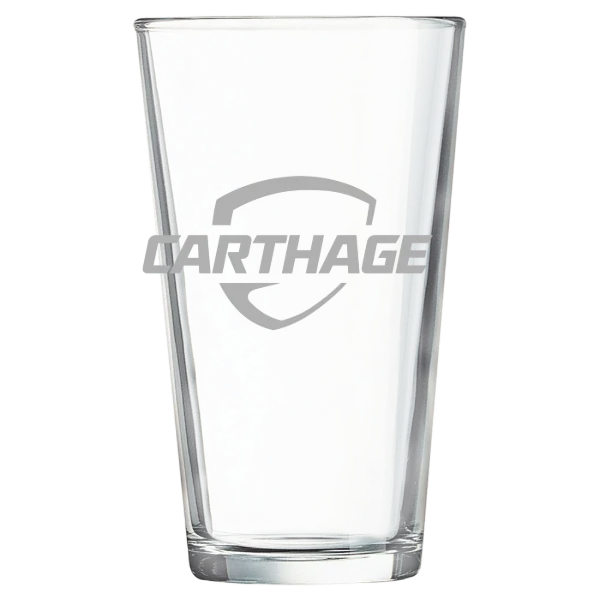 Carthage College Polar Camel 16 oz. Pint Mixing Glass