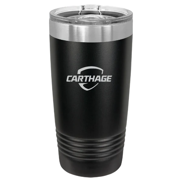 Carthage College Polar Camel 20 oz. Ringneck Tumbler with Slider Lid