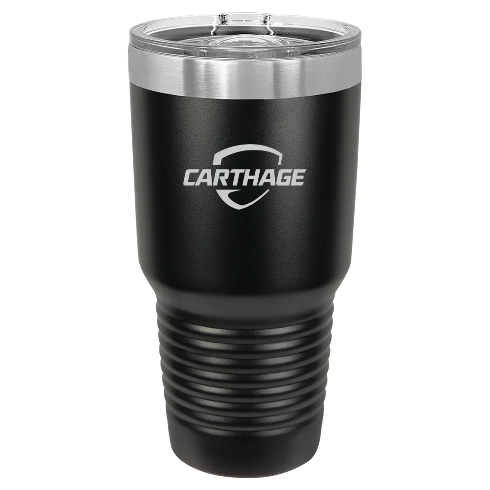 Carthage College Polar Camel 30 oz. Ringneck Tumbler with Slider Lid