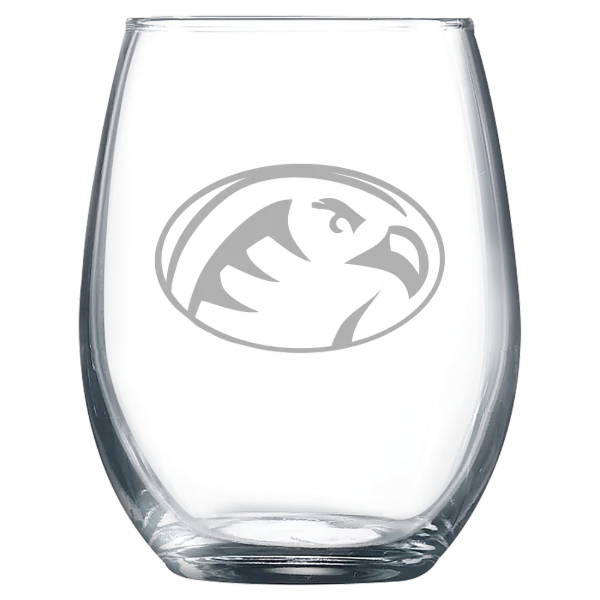 Cedar Crest College Polar Camel 9 oz. Stemless Wine Glass
