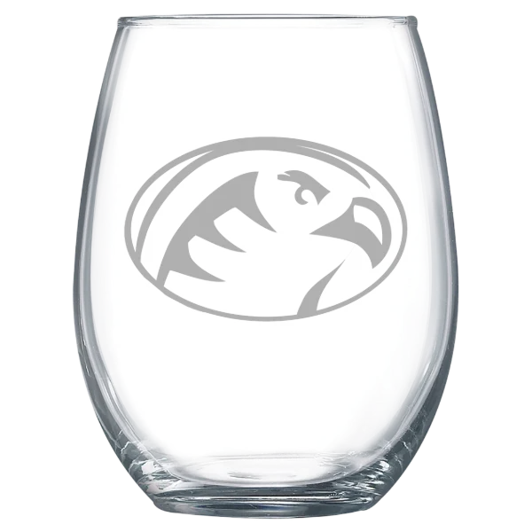 Cedar Crest College Polar Camel 15 oz. Stemless Wine Glass