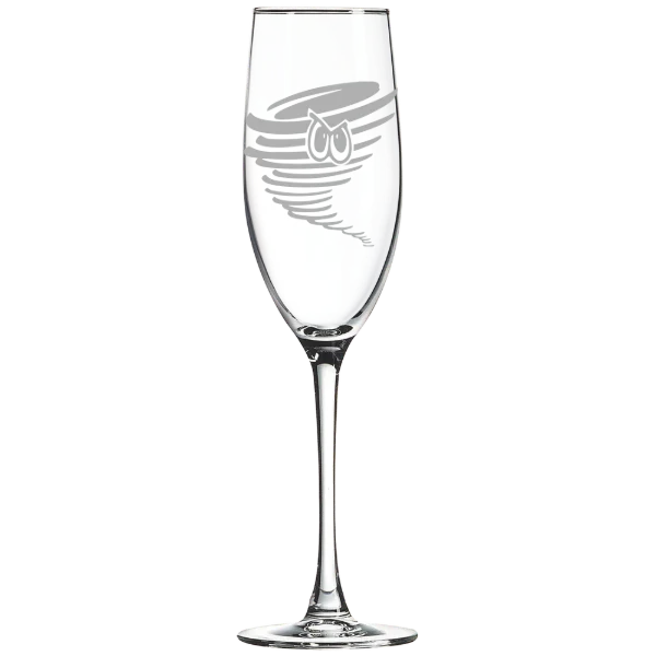 Centenary University (New Jersey) Polar Camel 8 oz. Champagne Flute