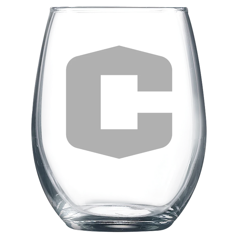 Central College (Iowa) Polar Camel 9 oz. Stemless Wine Glass