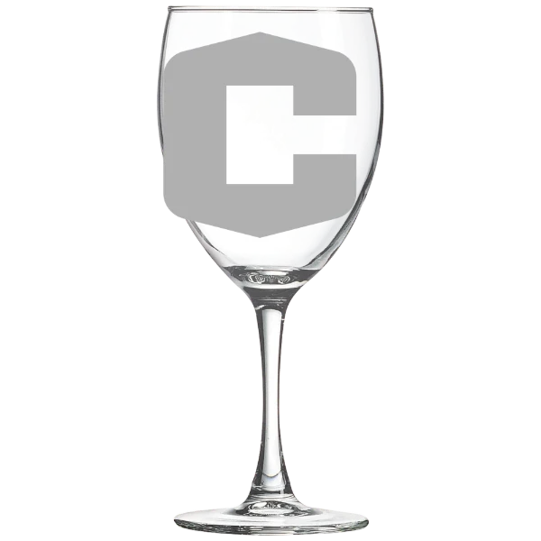 Central College (Iowa) Polar Camel 10 1/2 oz. Wine Glass