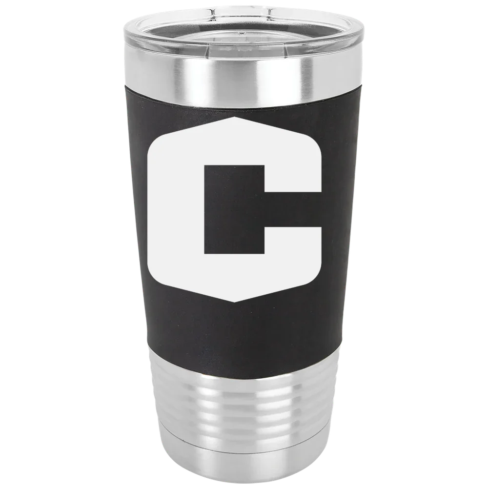 Central College (Iowa) Polar Camel 20 oz. Silicone Grip Tumbler with Standard Lid