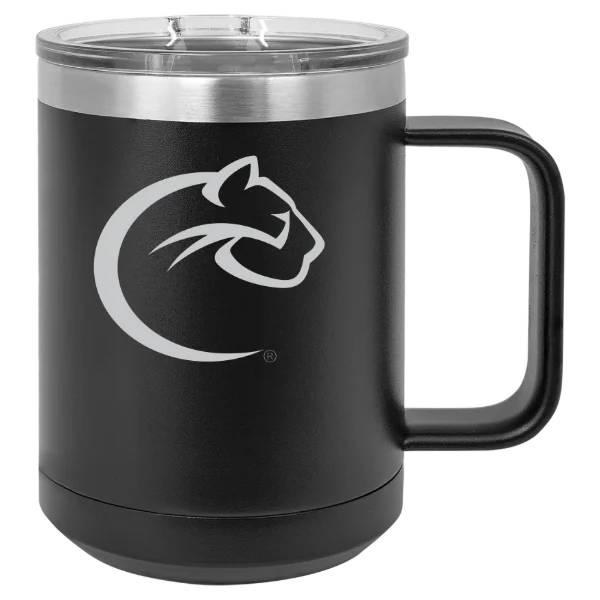 Chatham University Polar Camel 15 oz. Mug with Slider Lid