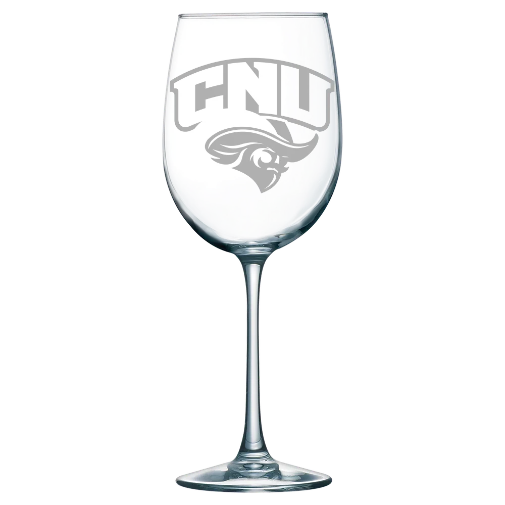 Christopher Newport University Polar Camel 19 oz. Wine Glass