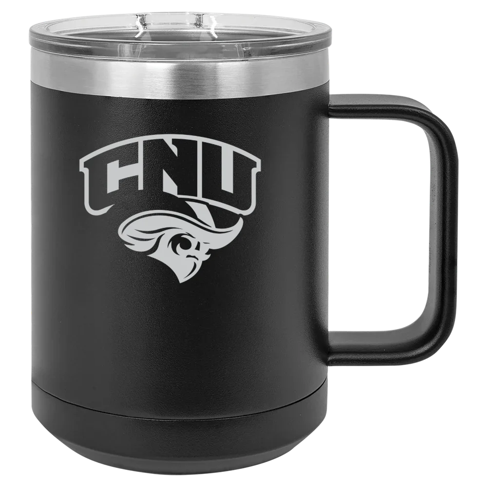 Christopher Newport University Polar Camel 15 oz. Mug with Slider Lid