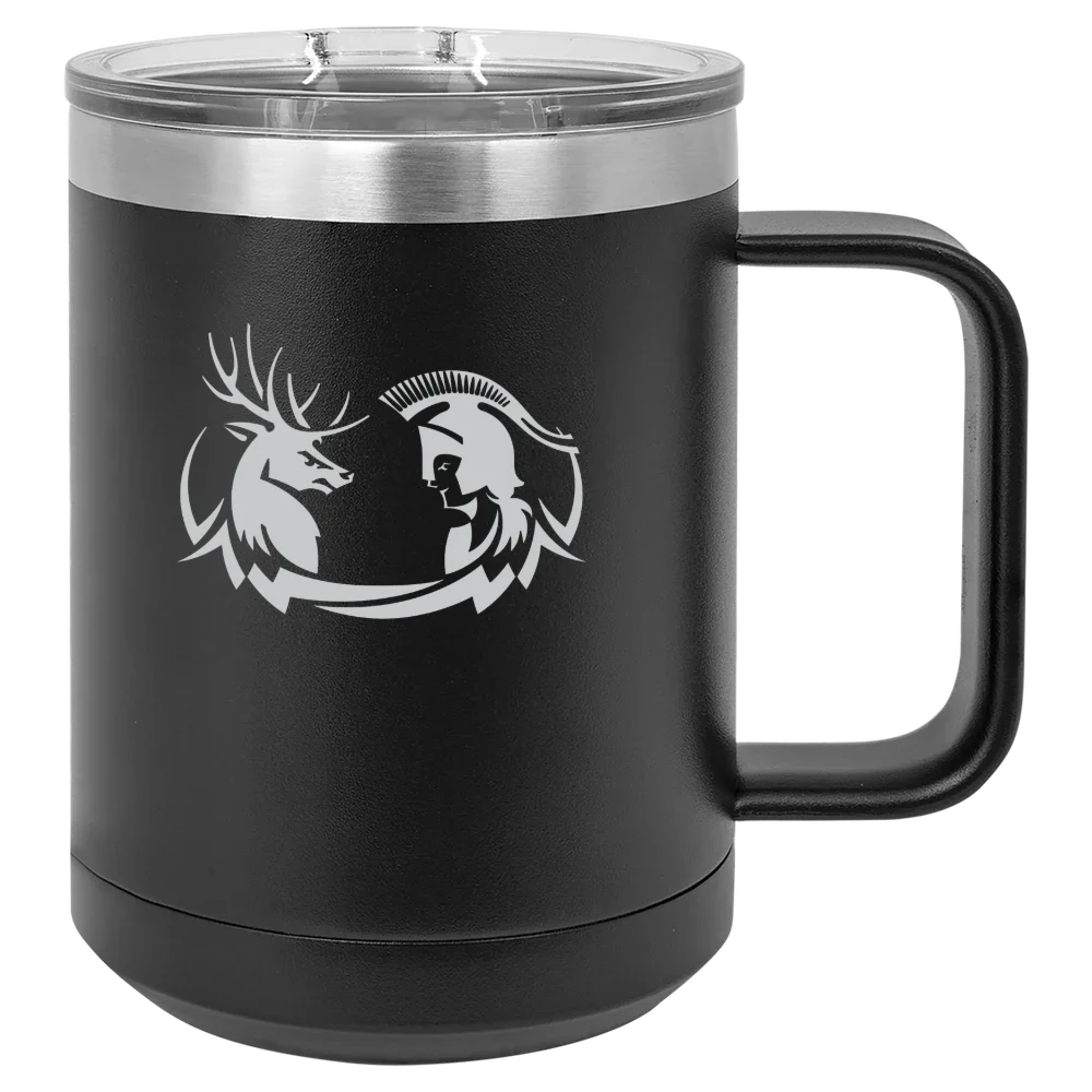 Claremont McKenna-Harvey Mudd-Scripps Colleges Polar Camel 15 oz. Mug with Slider Lid