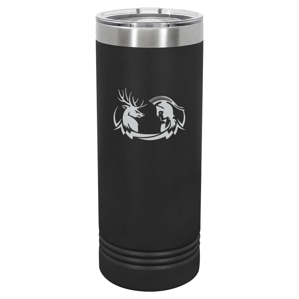 Claremont McKenna-Harvey Mudd-Scripps Colleges Polar Camel 22 oz. Skinny Tumbler with Slider Lid