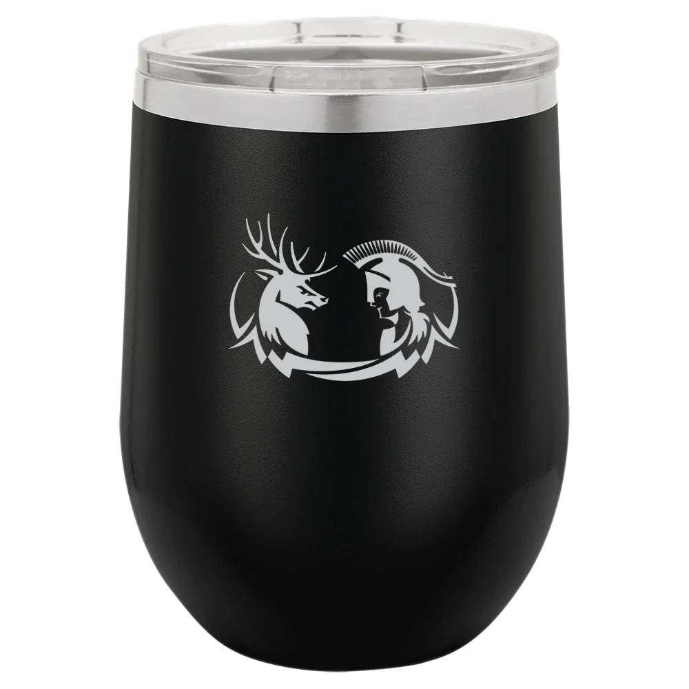Claremont McKenna-Harvey Mudd-Scripps Colleges Polar Camel 12 oz. Stemless Wine Tumbler