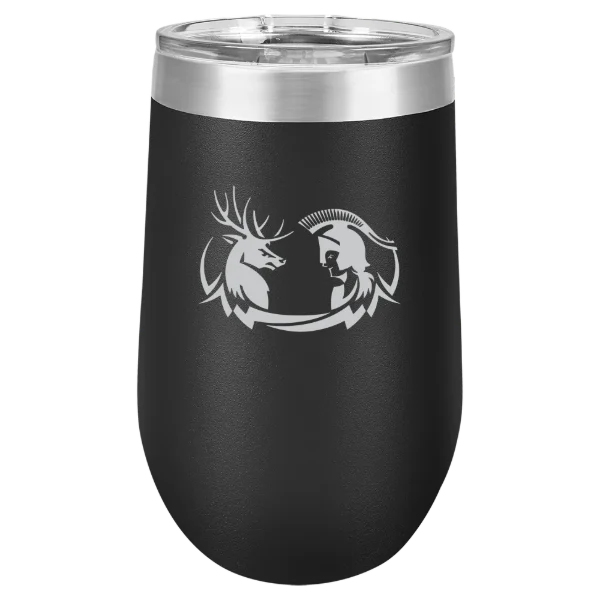 Claremont McKenna-Harvey Mudd-Scripps Colleges Polar Camel 16 oz. Stemless Wine Tumbler