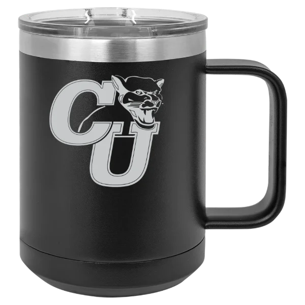 Clark University (Massachusetts) Polar Camel 15 oz. Mug with Slider Lid