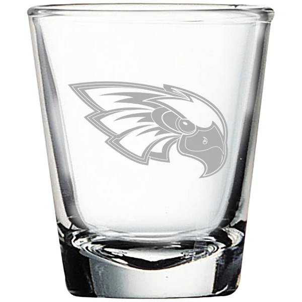 Coe College Polar Camel 1.7 oz. Shot Glass