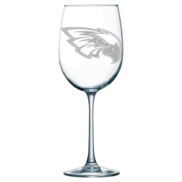 Coe College Polar Camel 19 oz. Wine Glass