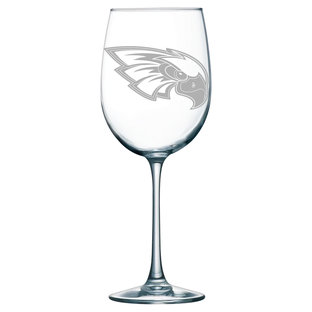 Coe College Polar Camel 19 oz. Wine Glass