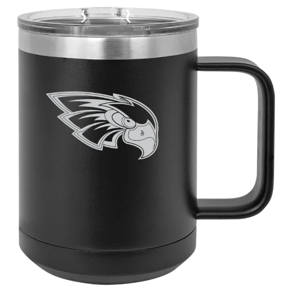 Coe College Polar Camel 15 oz. Mug with Slider Lid