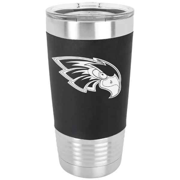 Coe College Polar Camel 20 oz. Silicone Grip Tumbler with Standard Lid