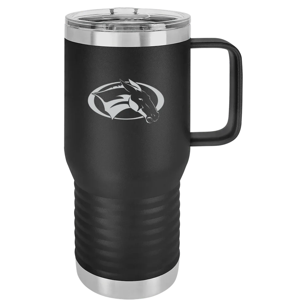 Colby College Polar Camel 20 oz. Travel Mug with Slider Lid