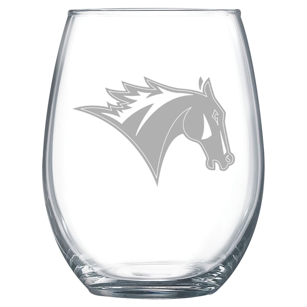 Colby-Sawyer College Polar Camel 15 oz. Stemless Wine Glass