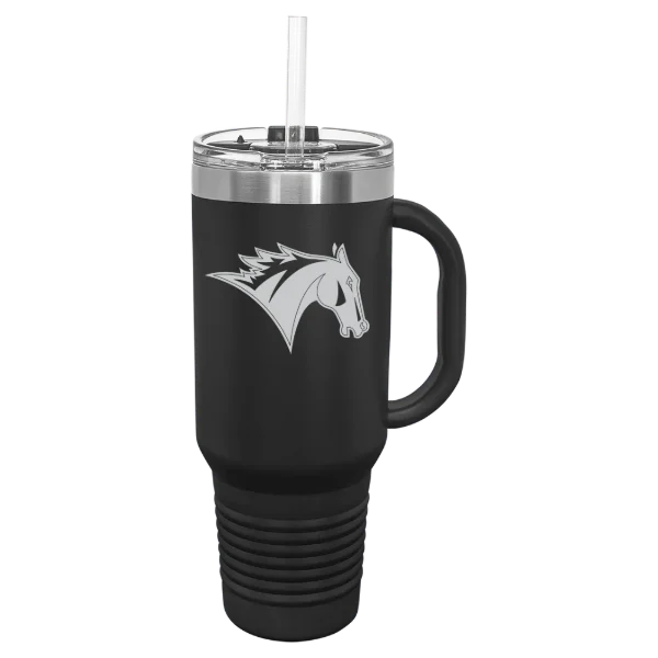 Colby-Sawyer College Polar Camel 40 oz. Travel Mug with Snap Lid & Straw