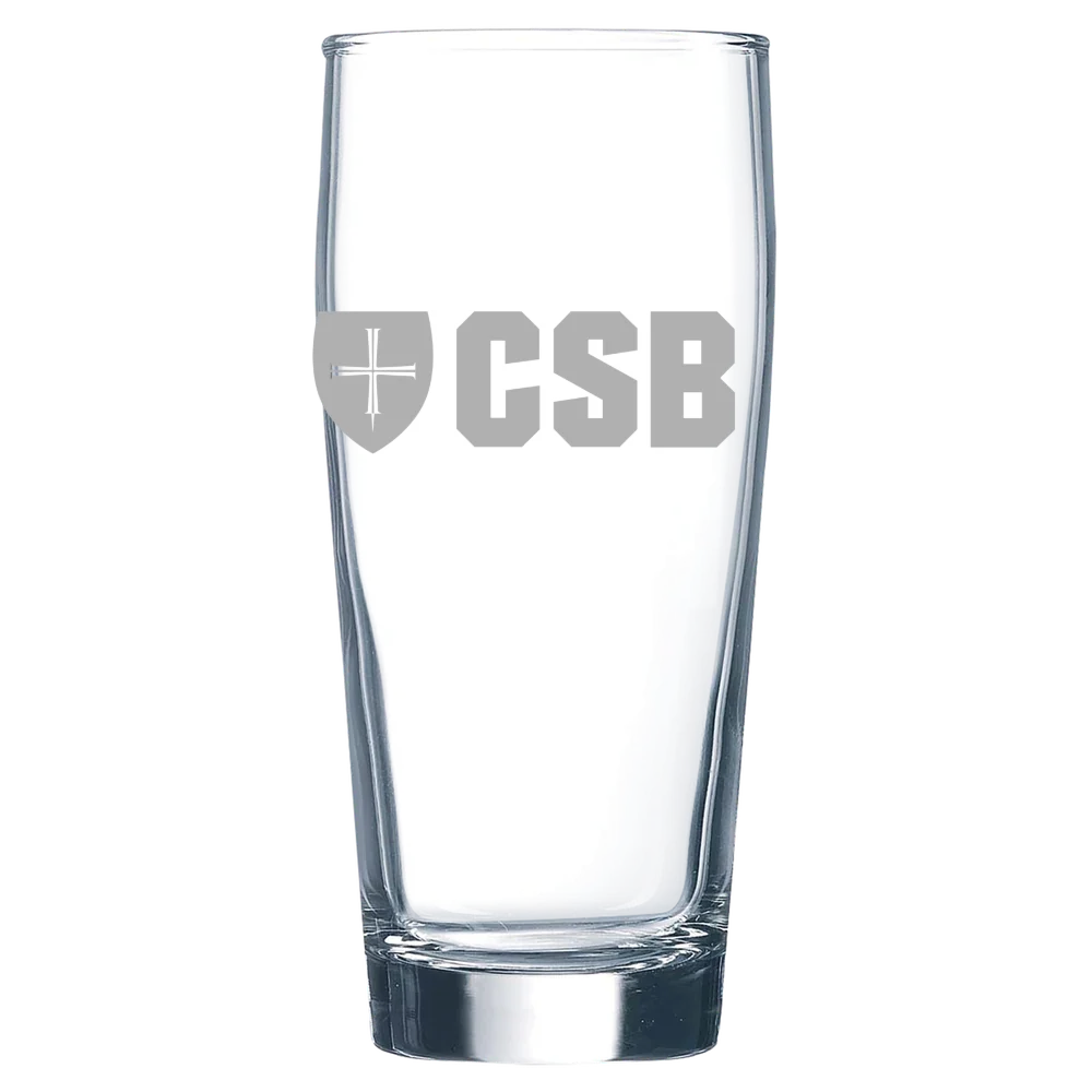 College of Saint Benedict Polar Camel 16 oz. Willi Becher Beer Glass