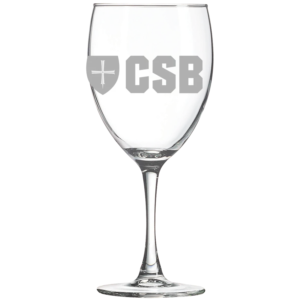 College of Saint Benedict Polar Camel 10 1/2 oz. Wine Glass