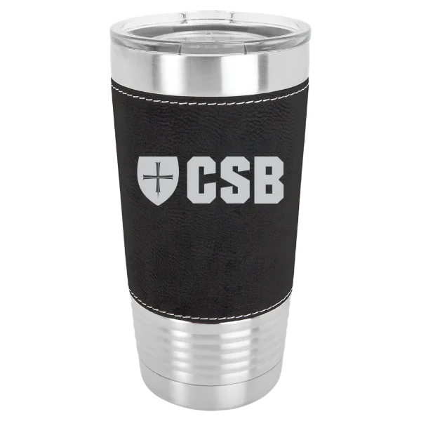 College of Saint Benedict Polar Camel 20 oz. Leatherette Grip Tumbler with Standard Lid