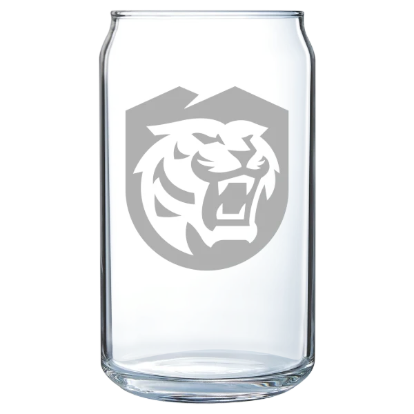 Colorado College Polar Camel 16 oz. Can Glass
