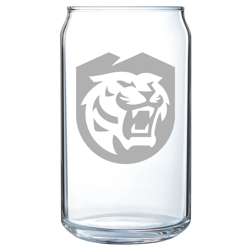 Colorado College Polar Camel 16 oz. Can Glass