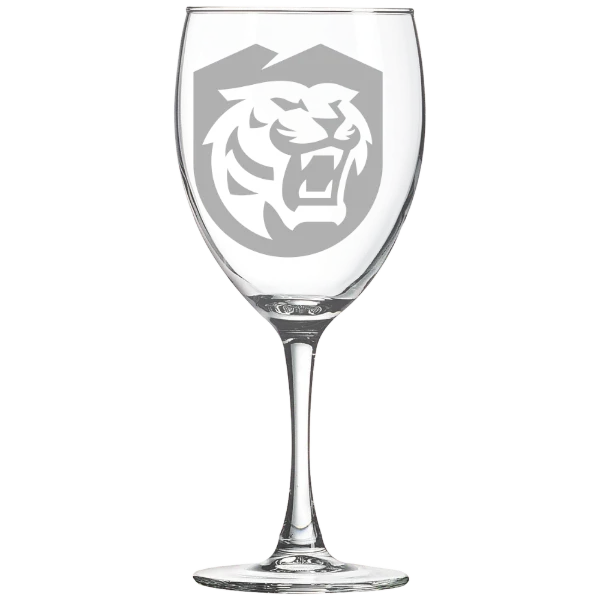 Colorado College Polar Camel 10 1/2 oz. Wine Glass