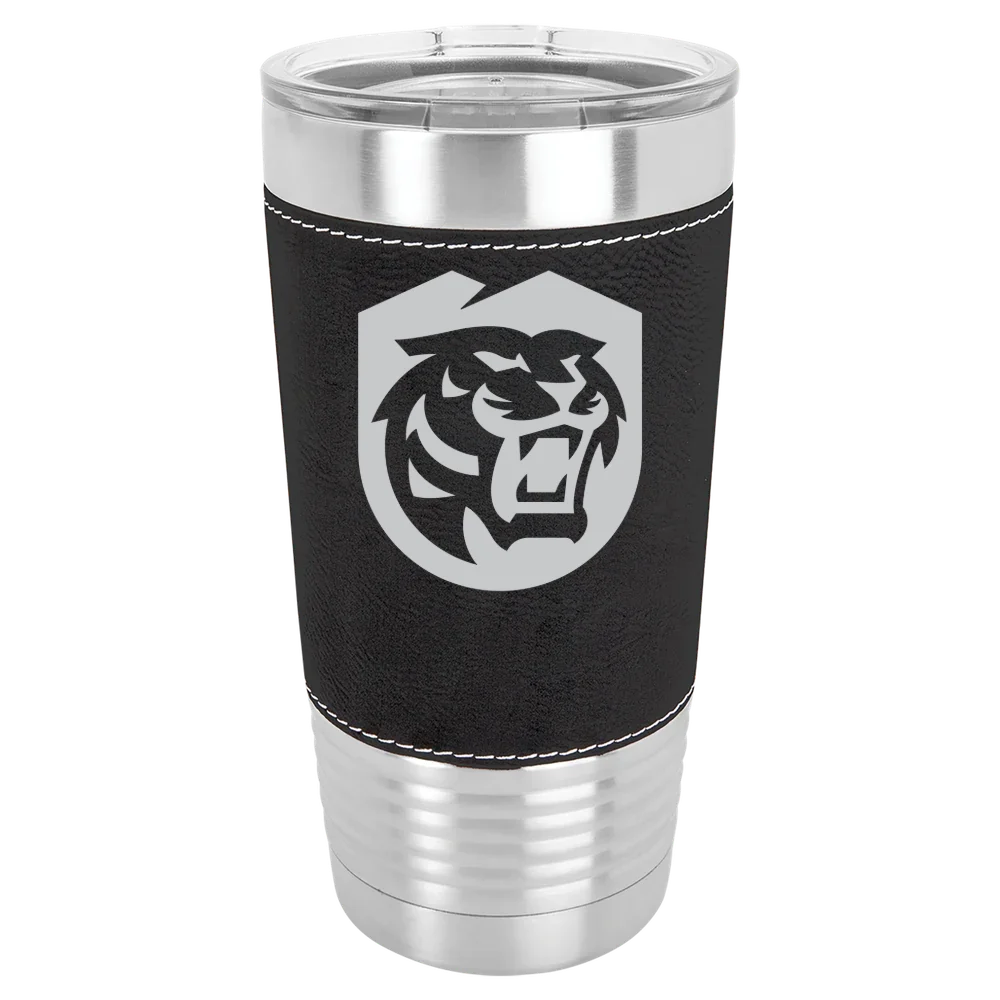 Colorado College Polar Camel 20 oz. Leatherette Grip Tumbler with Standard Lid