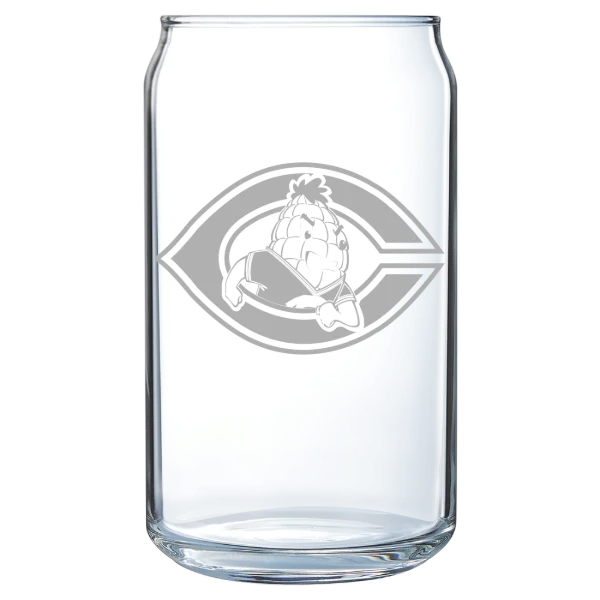 Concordia College, Moorhead Polar Camel 16 oz. Can Glass