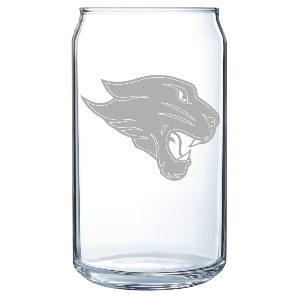 Concordia University Chicago Polar Camel 16 oz. Can Glass