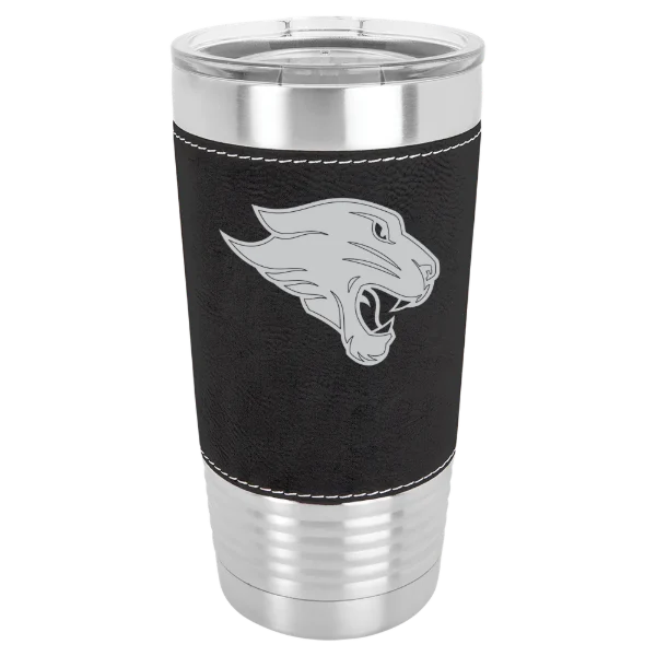 Concordia University Chicago Polar Camel 20 oz. Leatherette Grip Tumbler with Standard Lid