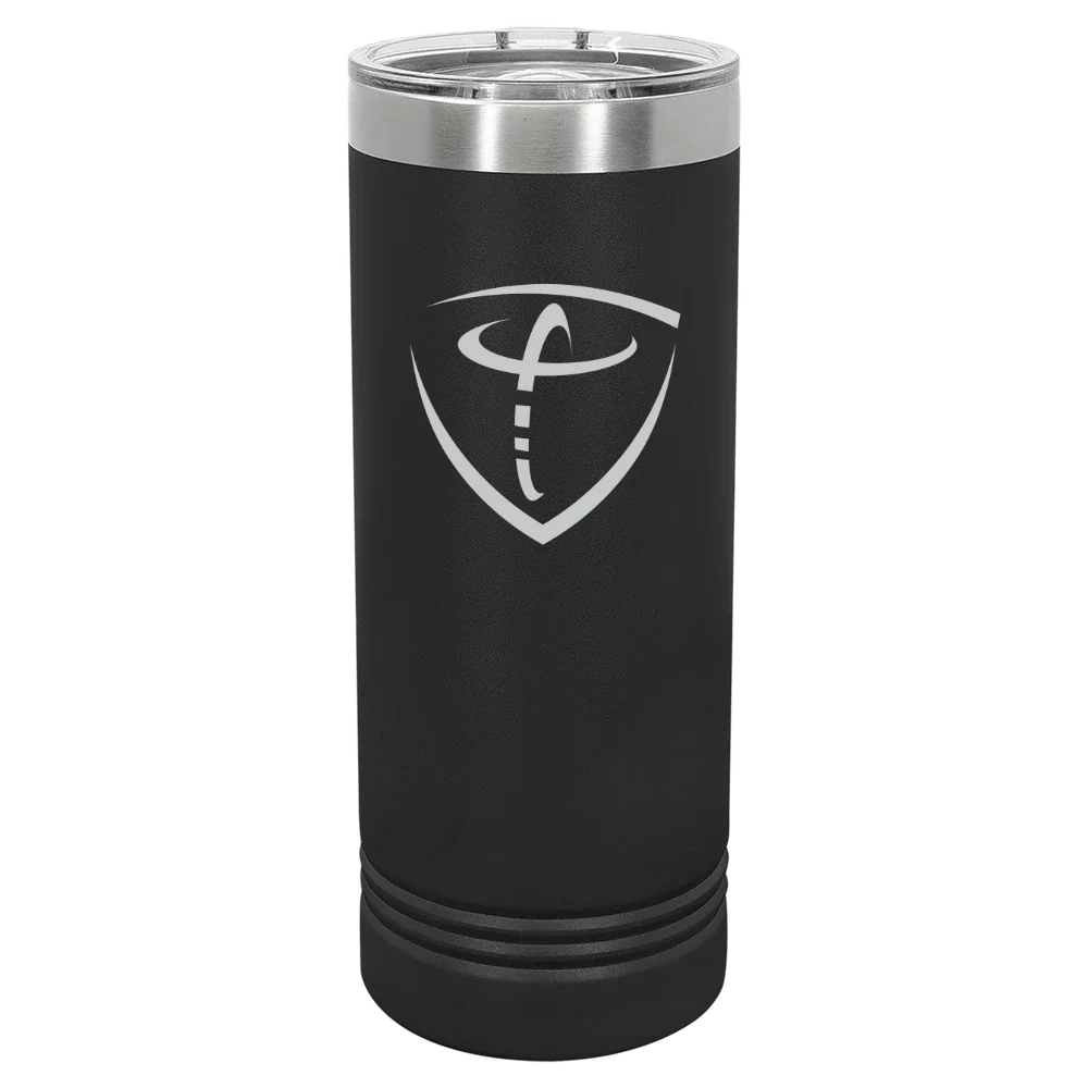 Concordia University Texas Polar Camel 22 oz. Skinny Tumbler with Slider Lid