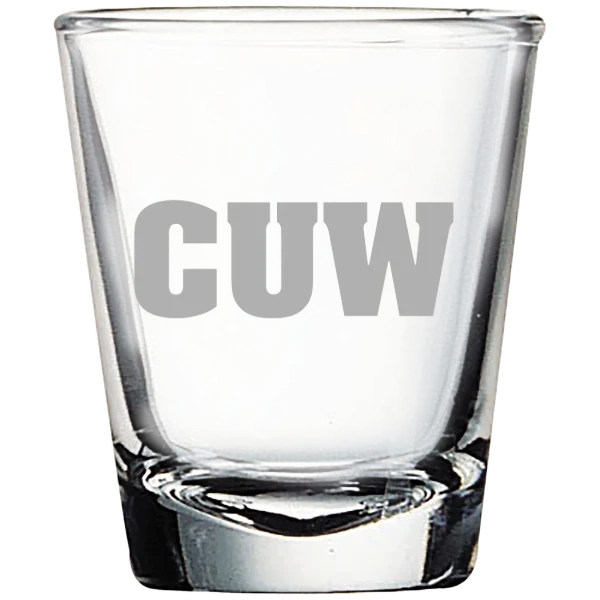 Concordia University Wisconsin Polar Camel 1.7 oz. Shot Glass
