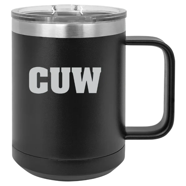 Concordia University Wisconsin Polar Camel 15 oz. Mug with Slider Lid