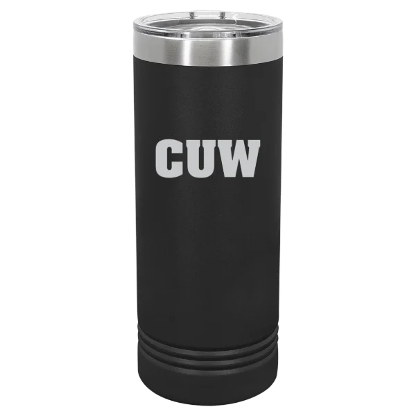 Concordia University Wisconsin Polar Camel 22 oz. Skinny Tumbler with Slider Lid