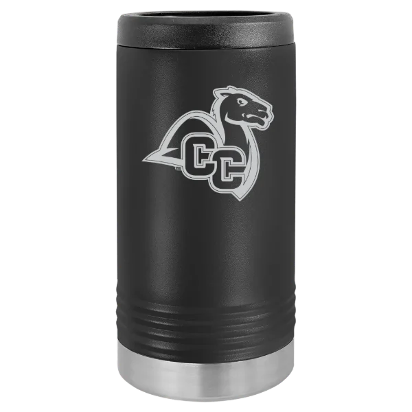 Connecticut College Polar Camel Slim Beverage Holder