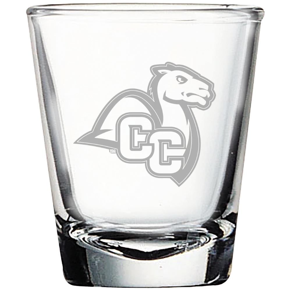 Connecticut College Polar Camel 1.7 oz. Shot Glass