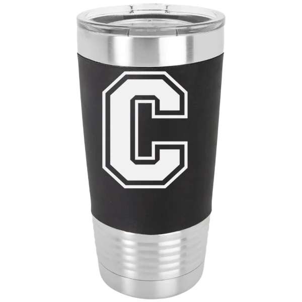 Cornell College Polar Camel 20 oz. Silicone Grip Tumbler with Standard Lid
