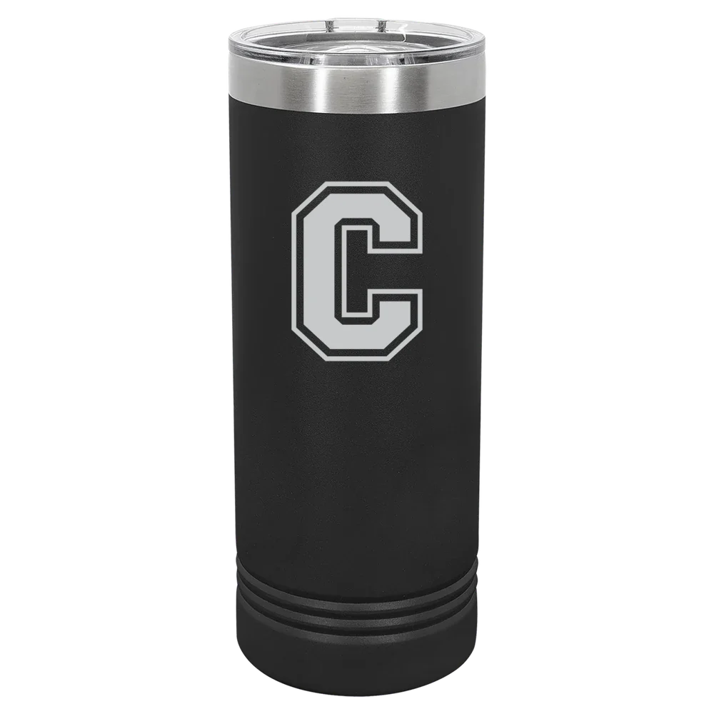 Cornell College Polar Camel 22 oz. Skinny Tumbler with Slider Lid