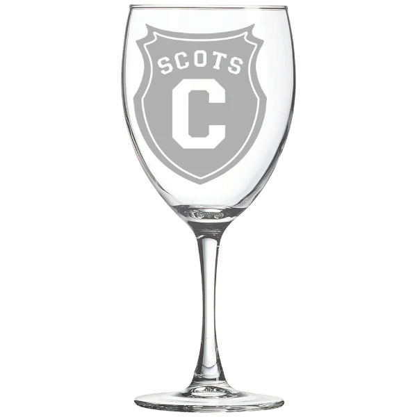 Covenant College Polar Camel 10 1/2 oz. Wine Glass